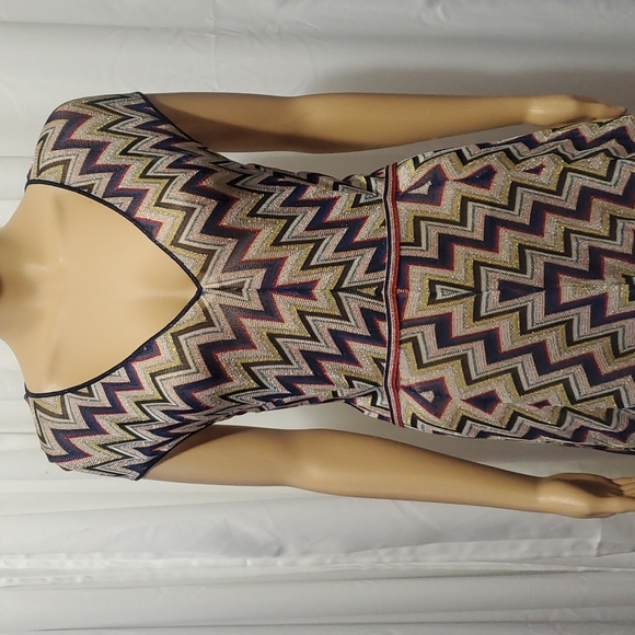 Missoni zic zac dressed classic and beautiful size 44 last one never see again - Picture 10 of 17